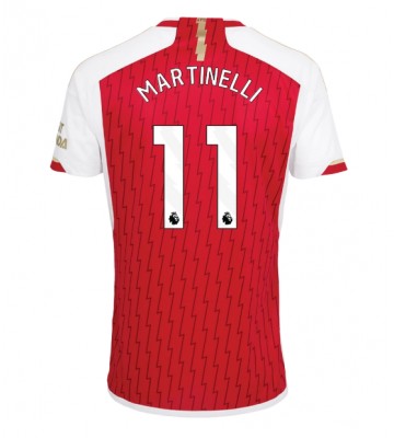 Arsenal Gabriel Martinelli #11 Hemmatröja 2023-24 Kortärmad
